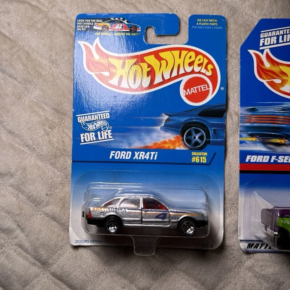 Hot Wheels Set Of 2 Ford Cars Diecast NIB 1:64 #615 #908